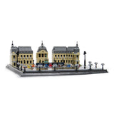 MOC - 187850 Bordeaux Miroir d'Eau micro model Klemmbausteine - LesDiyLesDiy