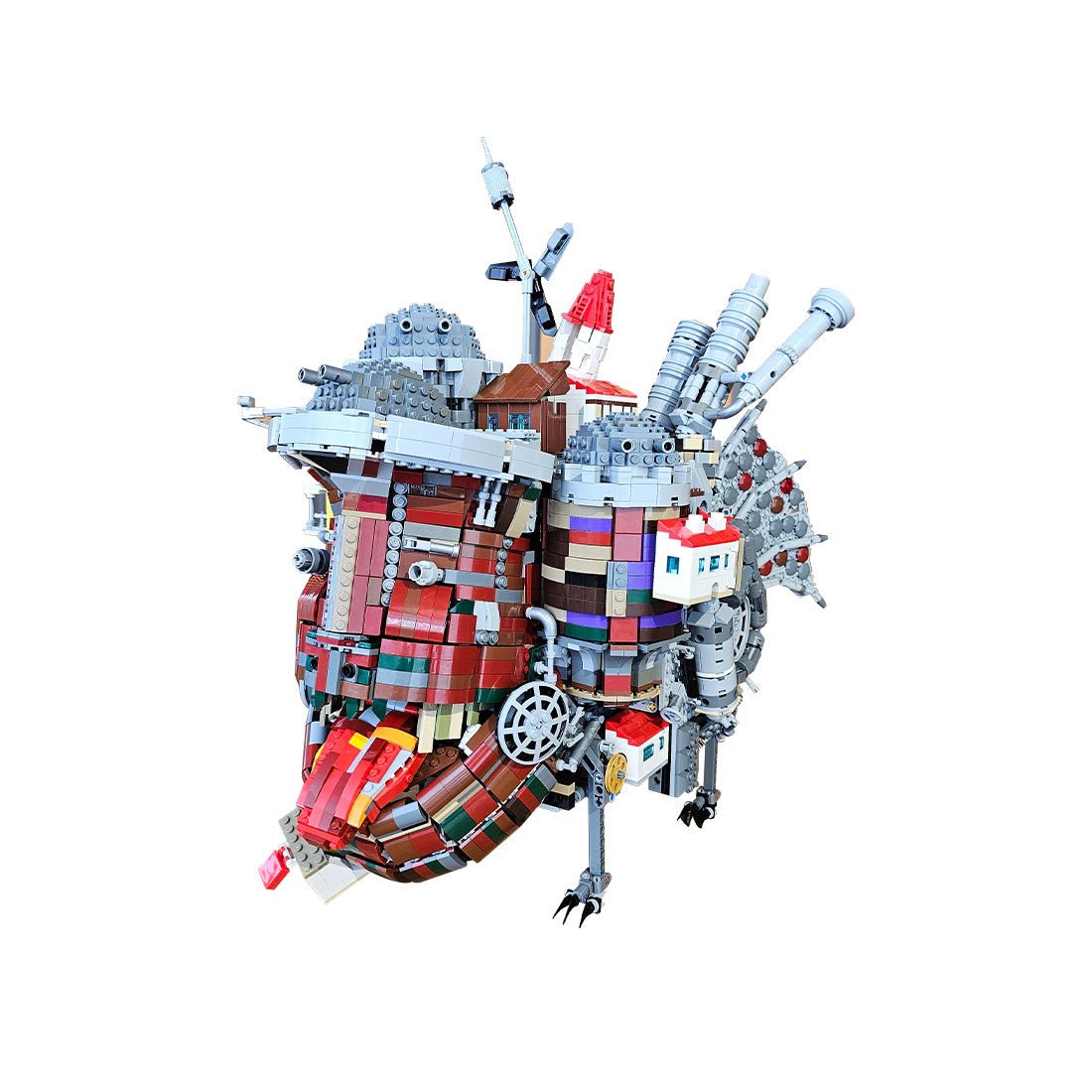 MOC - 187980 Howl's moving castle Klemmbausteine - LesDiyLesDiy