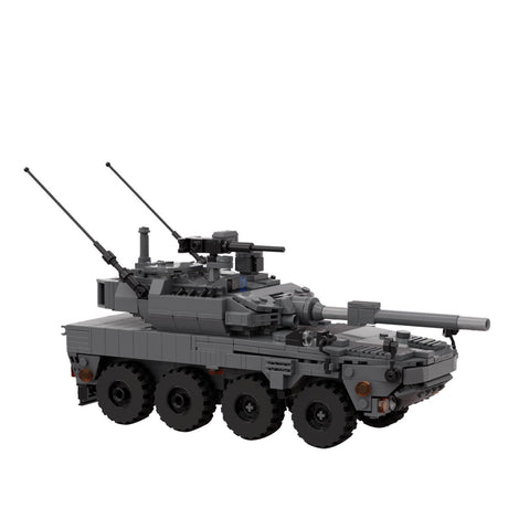 MOC - 188788 Type 16 MCV | JSDF Wheeled Fighting Vehicle Klemmbausteine - LesDiyLesDiy