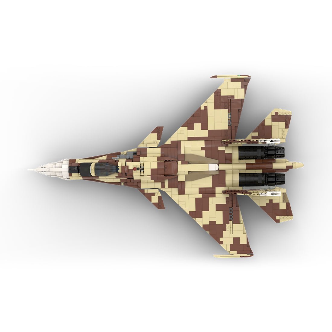 MOC - 188968 Sukhoi SU - 37 TERMINATOR - 1:34 Scale (v2) Klemmbausteine - LesDiyLesDiy