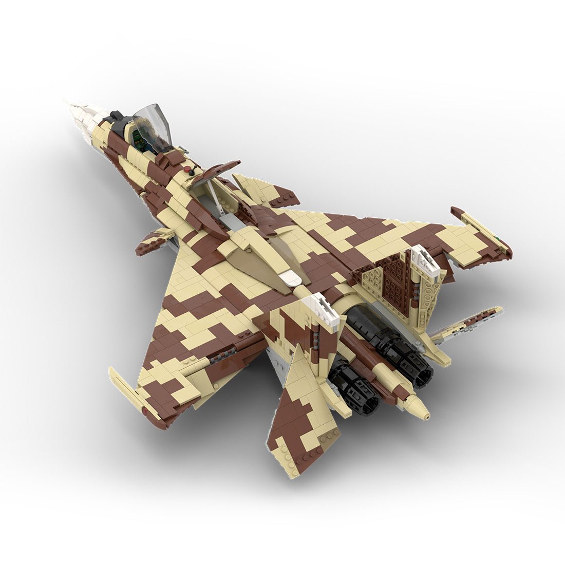 MOC - 188968 Sukhoi SU - 37 TERMINATOR - 1:34 Scale (v2) Klemmbausteine - LesDiyLesDiy