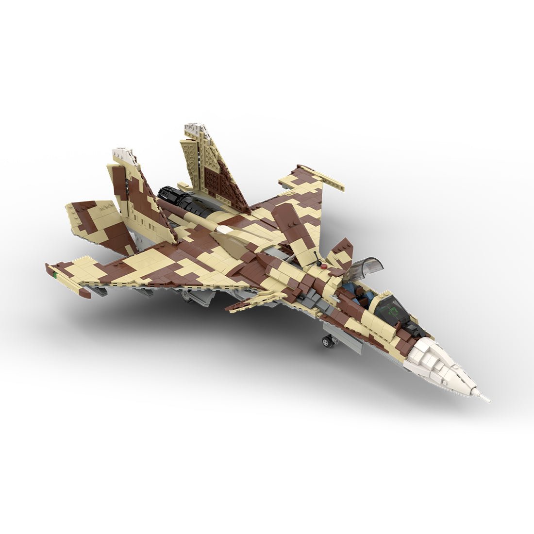 MOC - 188968 Sukhoi SU - 37 TERMINATOR - 1:34 Scale (v2) Klemmbausteine - LesDiyLesDiy