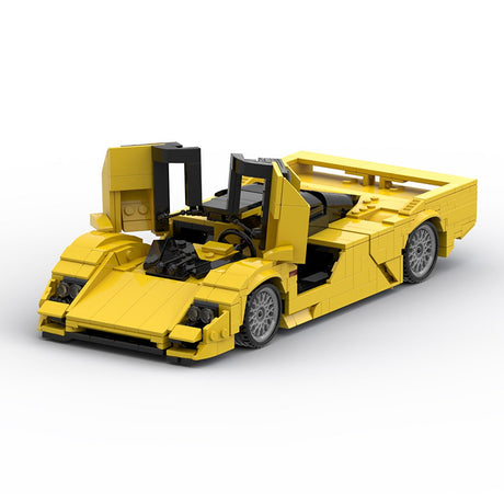 MOC - 189494 Porsche Dauer 962 Klemmbausteine - LesDiyLesDiy