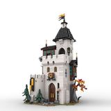 MOC - 189672 White tower Klemmbausteine - LesDiyLesDiy