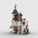 MOC - 189672 White tower Klemmbausteine - LesDiyLesDiy