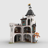 MOC - 189672 White tower Klemmbausteine - LesDiyLesDiy