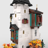 MOC - 189672 White tower Klemmbausteine - LesDiyLesDiy