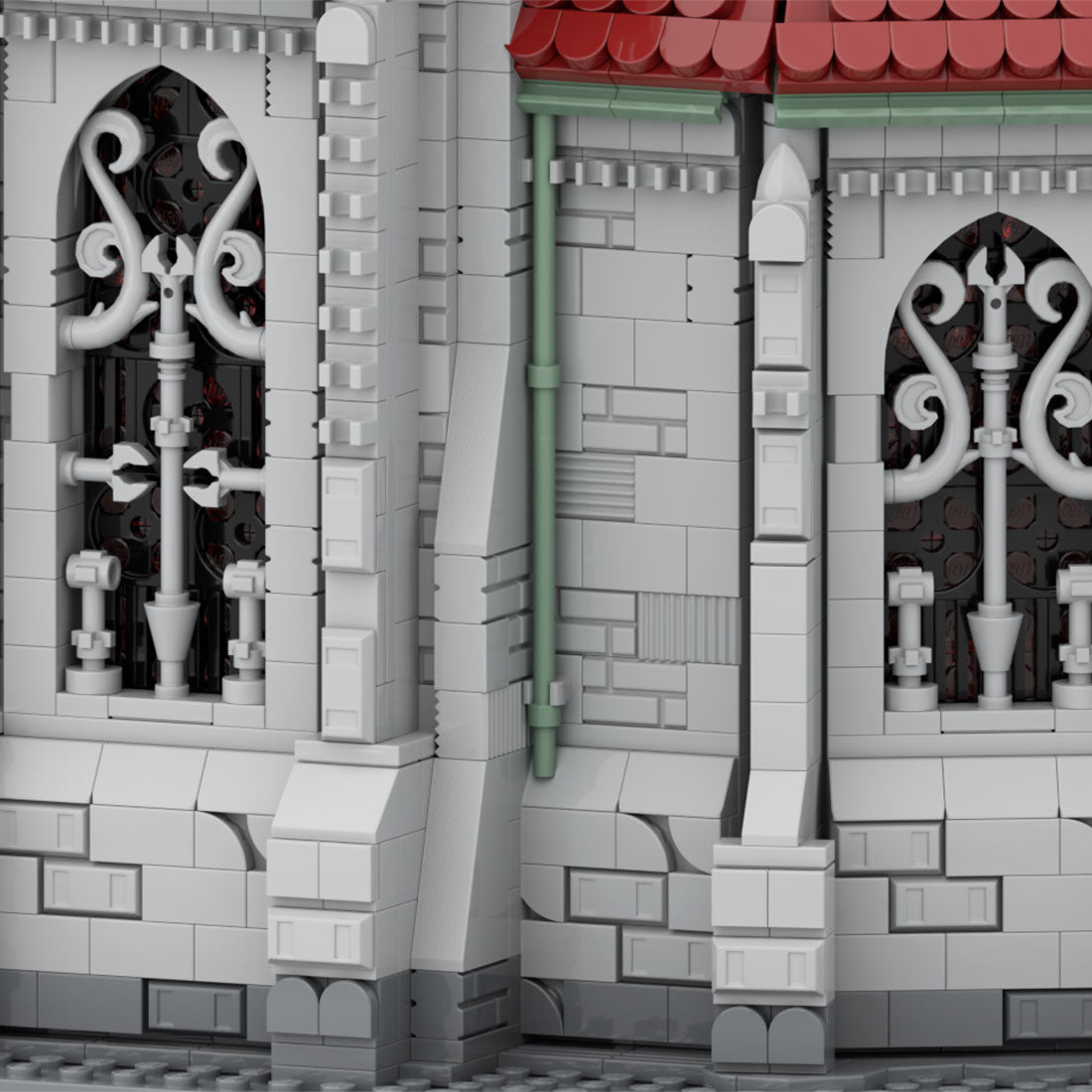 MOC - 191002 Church Klemmbausteine - LesDiyLesDiy