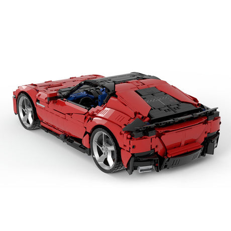 MOC - 191495 Ferrari 12Cilindri - 1:8 - 42143 B Model Klemmbausteine - LesDiyLesDiy