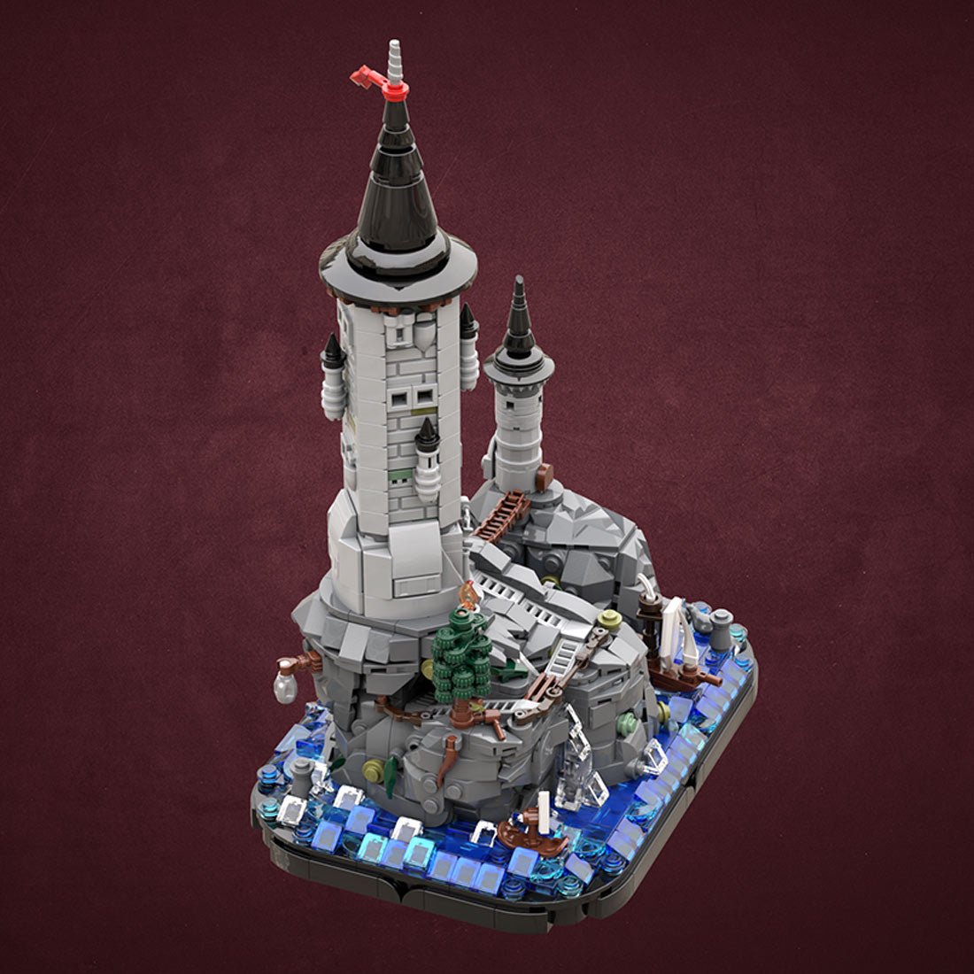 MOC - 191497 Tower in The Coast Klemmbausteine - LesDiyLesDiy