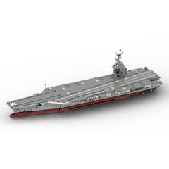 MOC - 192566 CVN - 78 Gerald R. Ford | Aircraft Carrier - 1:300 Scale klemmbausteine - LesDiyLesDiy