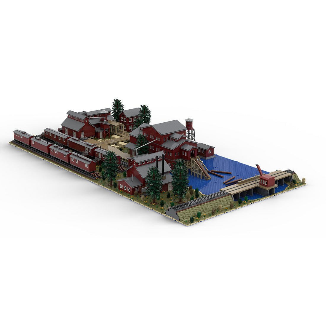 MOC - 192611 Sawmill Complete Set Klemmbausteine - LesDiyLesDiy