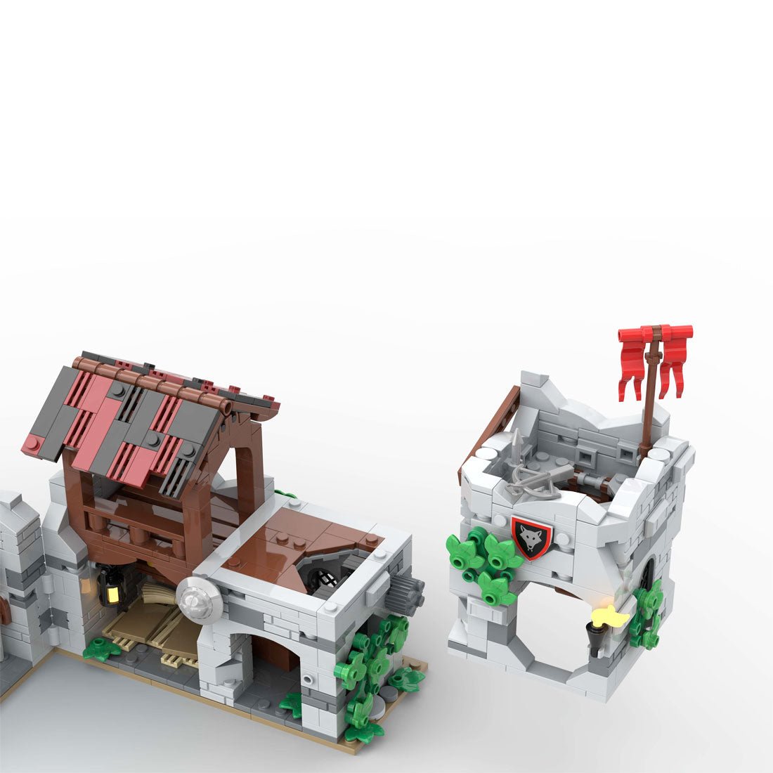 MOC - 193205 Wolfpack Den Klemmbausteine - LesDiyLesDiy