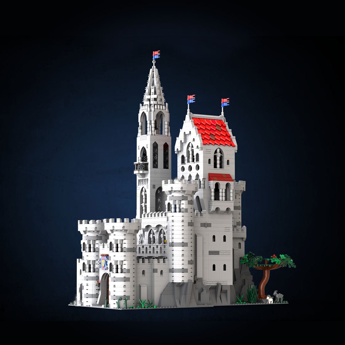 MOC - 193221 King's Castle - The King returns Klemmbausteine - LesDiyLesDiy