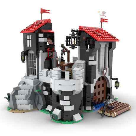 MOC - 193275 Castle Wolfstone Klemmbausteine - LesDiyLesDiy