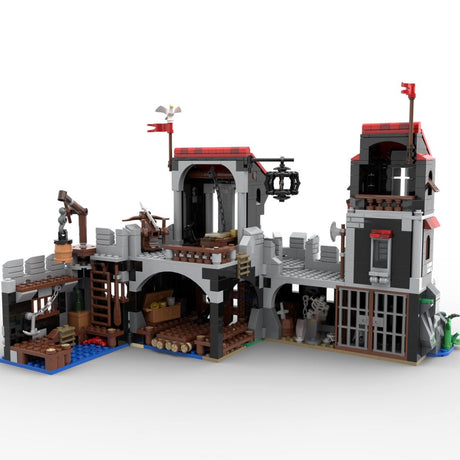 MOC - 193275 Castle Wolfstone Klemmbausteine - LesDiyLesDiy