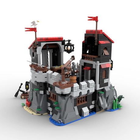 MOC - 193275 Castle Wolfstone Klemmbausteine - LesDiyLesDiy