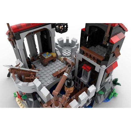 MOC - 193275 Castle Wolfstone Klemmbausteine - LesDiyLesDiy