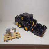 MOC - 194001 John Deere Skid Steer Loader 332G Klemmbausteine - LesDiyLesDiy