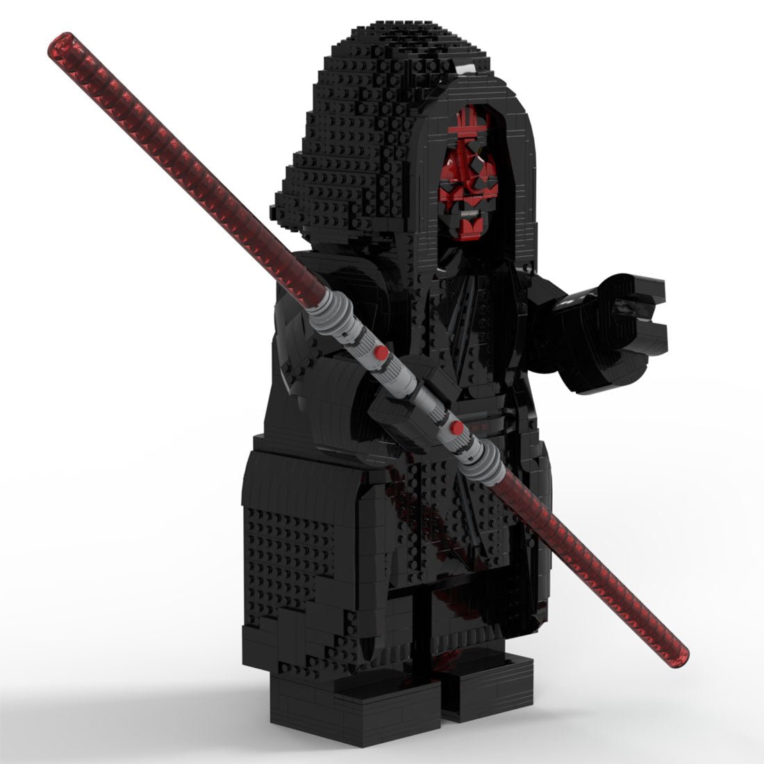 MOC - 194492 Darth Maul Megafigure Klemmbausteine - LesDiyLesDiy