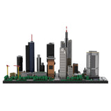 MOC - 194842 Frankfurt Neue Mainzer Straße skyscrapers part 1 and part 2 Klemmbausteine - LesDiyLesDiy