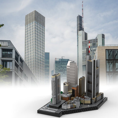 MOC - 194842 Frankfurt Neue Mainzer Straße skyscrapers part 2 Klemmbausteine - LesDiyLesDiy