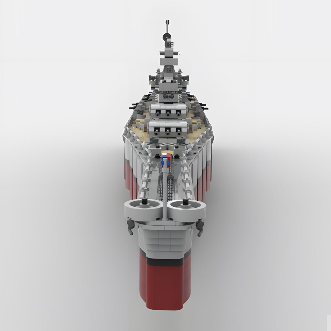 MOC - 196414 U.S Missouri BB - 63 klemmbausteine - LesDiyLesDiy