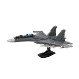 MOC - 196503 1Su - 30 blue 43 Klemmbausteine - LesDiyLesDiy