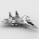 MOC - 196507 Su - 35 blue 902 Klemmbausteine - LesDiyLesDiy