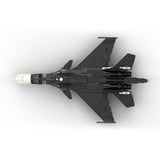 MOC - 196842 Sukhoi | SU - 34 Fullback - 1:35 Scale Klemmbausteine - LesDiyLesDiy