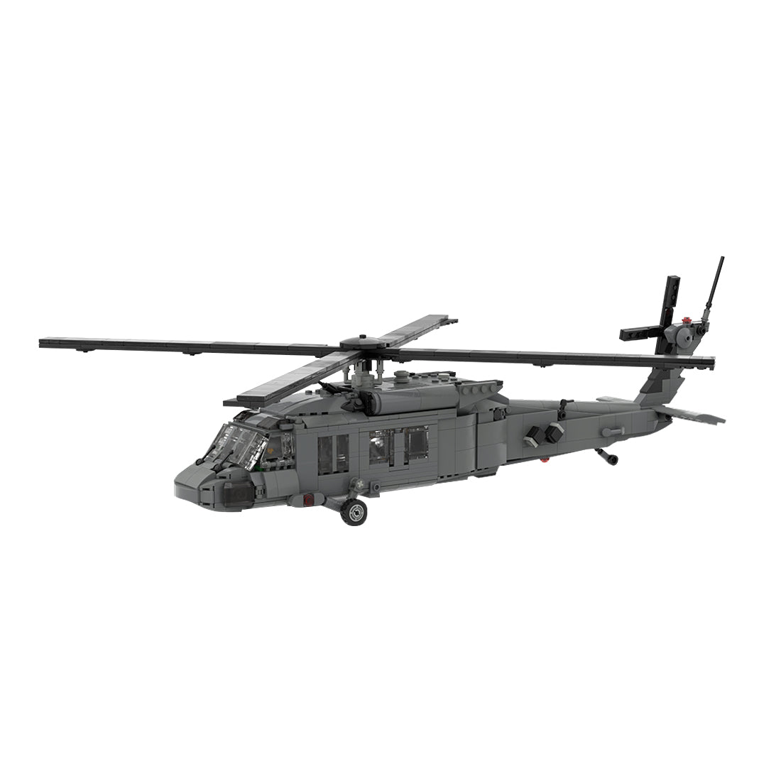 MOC - 198409 Sikorsky | UH - 60 BLACK HAWK - 1:35 Klemmbausteine - LesDiyLesDiy