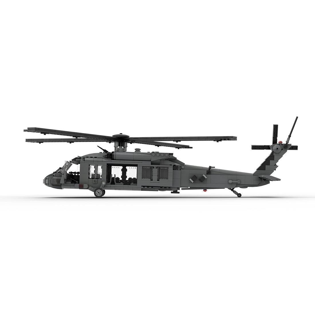 MOC - 198409 Sikorsky | UH - 60 BLACK HAWK - 1:35 Klemmbausteine - LesDiyLesDiy