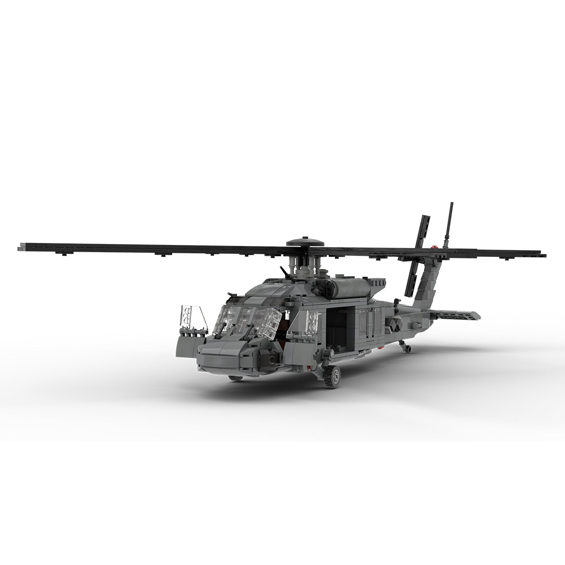 MOC - 198409 Sikorsky | UH - 60 BLACK HAWK - 1:35 Klemmbausteine - LesDiyLesDiy