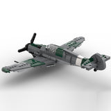 MOC - 199292  Messerschmitt BF - 109G Klemmbausteine - LesDiy - Klemmbausteine