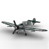 MOC - 199292  Messerschmitt BF - 109G Klemmbausteine - LesDiy - Klemmbausteine