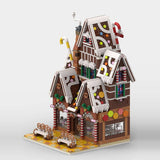 MOC - 199764 Winter village pastry shop Klemmbausteine - LesDiyLesDiy