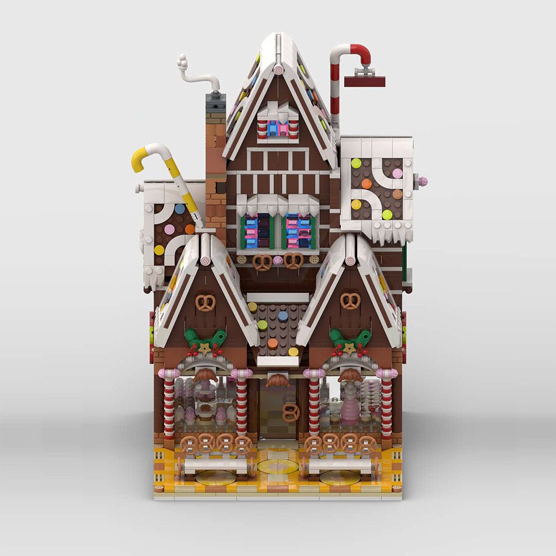 MOC - 199764 Winter village pastry shop Klemmbausteine - LesDiyLesDiy