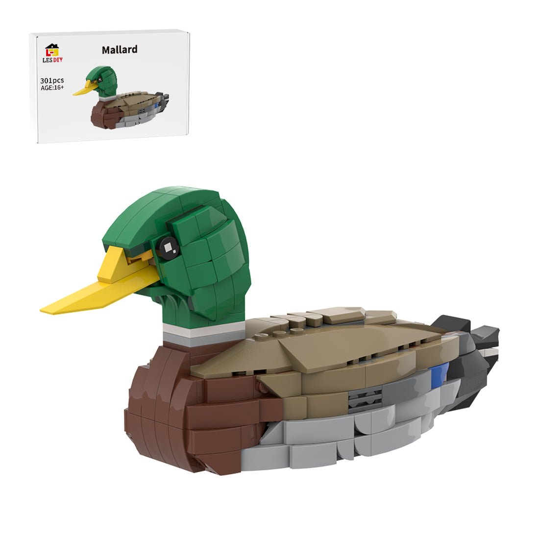 MOC - 199926 Mallard Klemmbausteine - LesDiy - Klemmbausteine