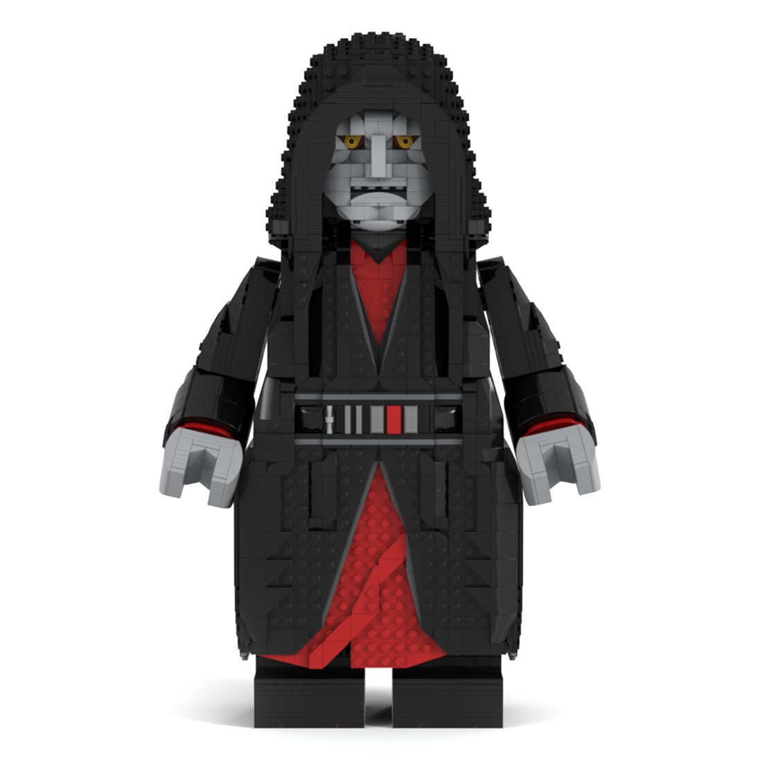 MOC - 200404 Emperor Palpatine Megafigureversion Klemmbausteine - LesDiyLesDiy