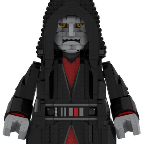 MOC - 200404 Emperor Palpatine Megafigureversion Klemmbausteine - LesDiyLesDiy