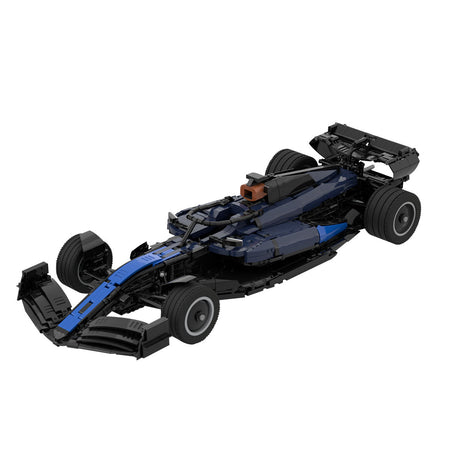 MOC - 201197 Williams F1 Racing FW46 (Default and Special Livery) 1:8 Scale Klemmbausteine - LesDiy - Klemmbausteine