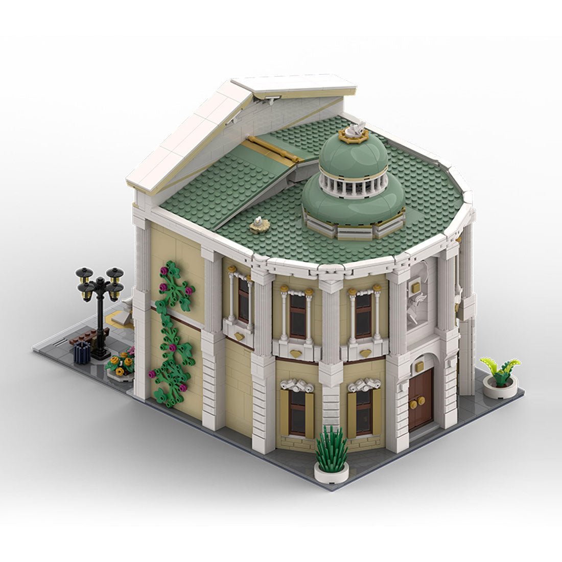 MOC - 201245 Opera House Klemmbausteine - LesDiyLesDiy