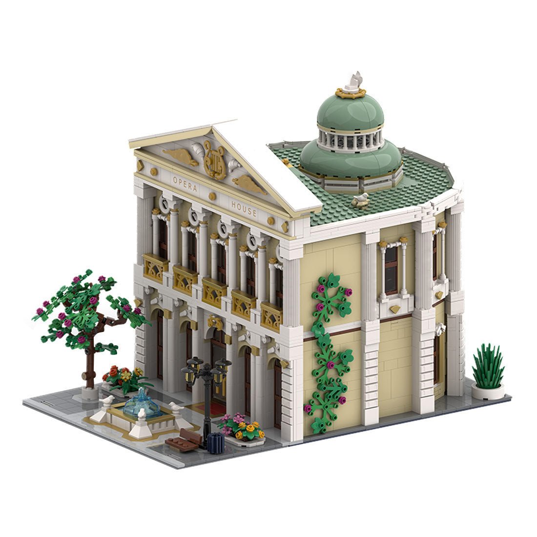 MOC - 201245 Opera House Klemmbausteine - LesDiyLesDiy