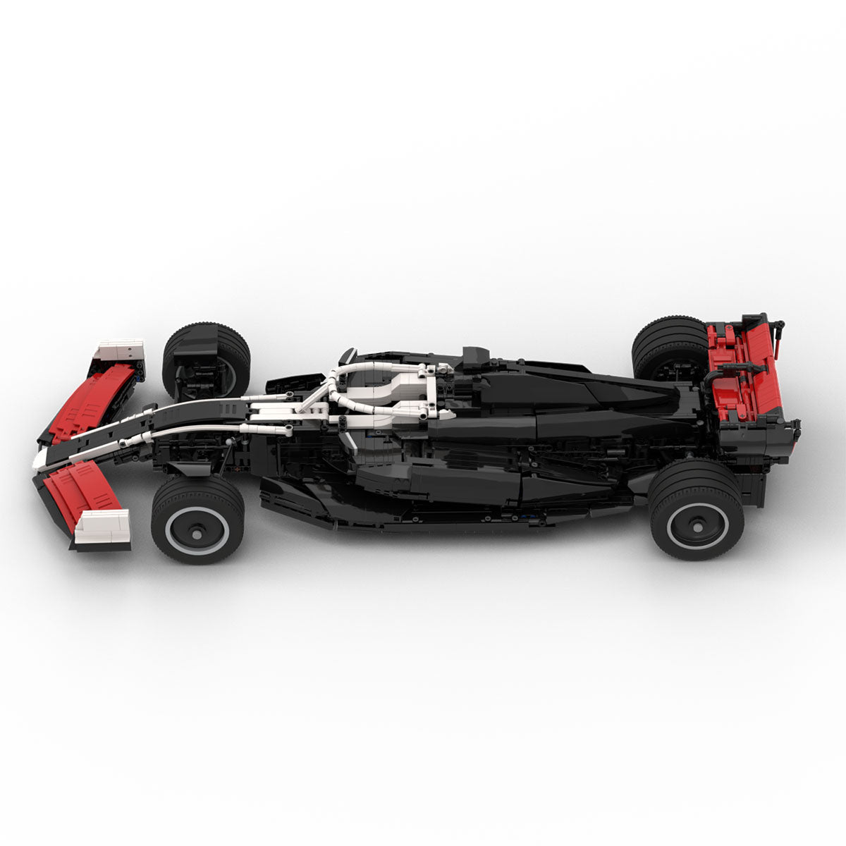 MOC - 201826 Haas F1 Team VF - 24 1:8 Scale Klemmbausteine - LesDiyLesDiy