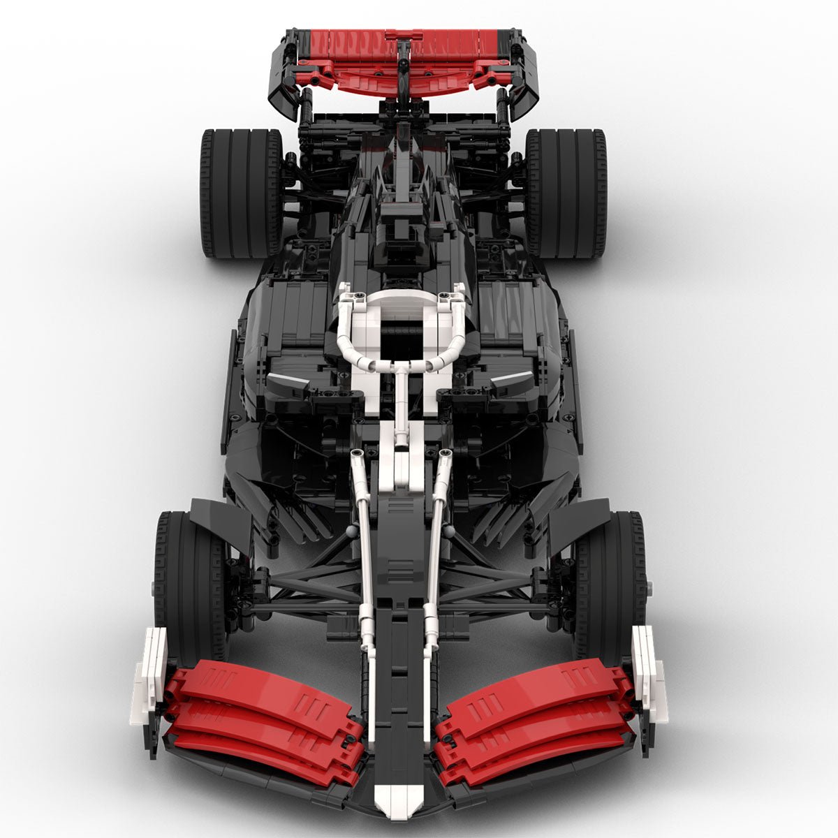 MOC - 201826 Haas F1 Team VF - 24 1:8 Scale Klemmbausteine - LesDiyLesDiy