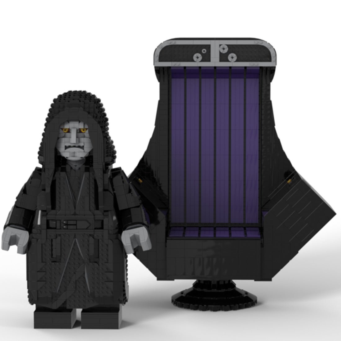 MOC - 20197 Palpatine's MegaThrone Klemmbausteine - LesDiyLesDiy