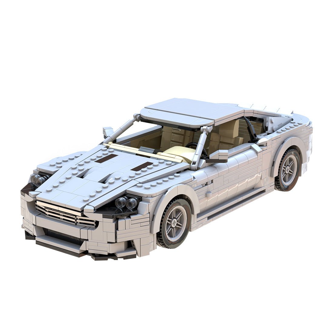 MOC - 202183 Aston Martin DBS 2007 - 2012 Klemmbausteine - LesDiyLesDiy