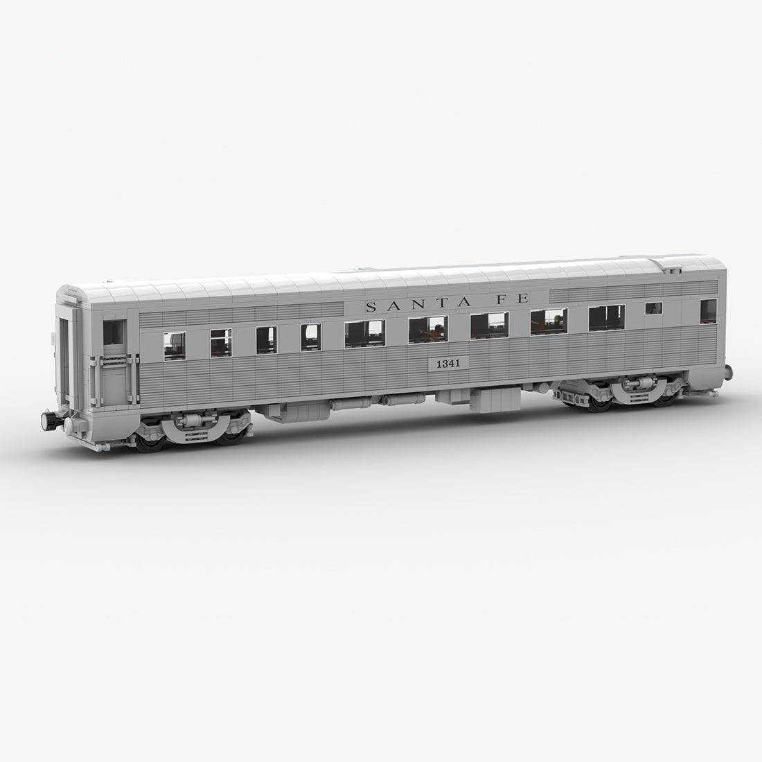 MOC - 202248 Santa Fe Super Chief Car Set 1 Klemmbausteine - LesDiyLesDiy