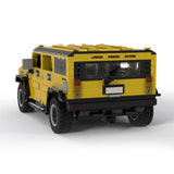 MOC - 204968 1:18 Hummer H2 Klemmbausteine - LesDiy - Klemmbausteine