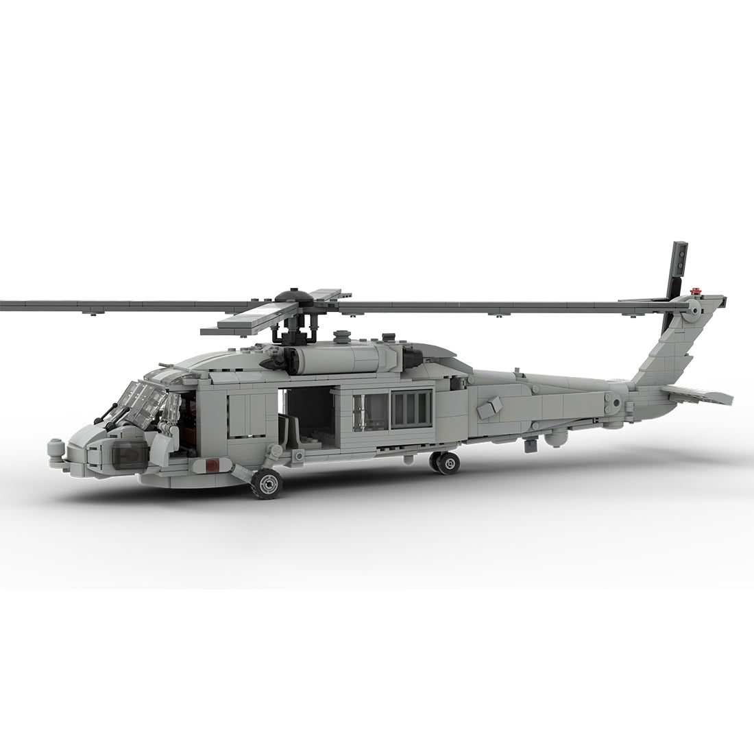 MOC - 206841 Sikorsky | SH - 60 SEA HAWK - 1:35 Scale Klemmbausteine - LesDiy - Klemmbausteine